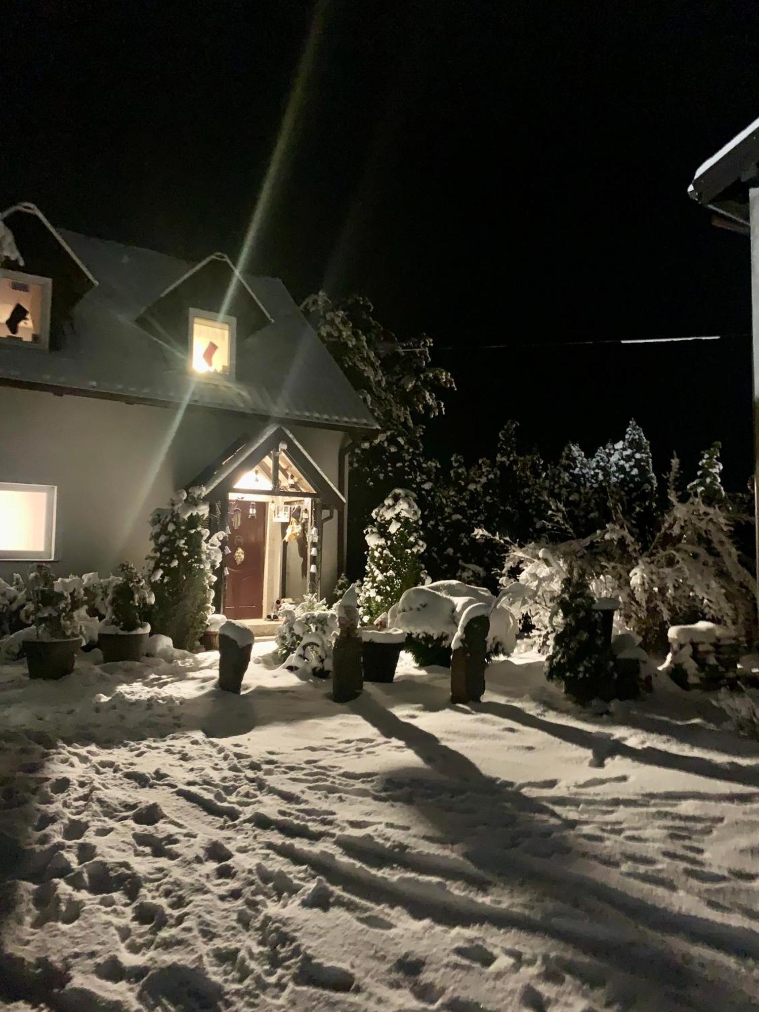 Mazurski Dom Brejdyny Sauna I Bania Holiday home Mragowo